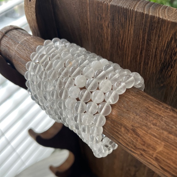 Crystal Quartz Bracelet (one) - Picture 1 of 6